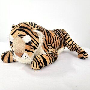 Disney Parks Worldwide Conservation Fund Tiger Plush Animal Kingdom 21” RETIRED